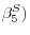\beta _5^S )