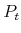 \displaystyle P_t