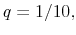  q=1/10,