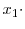  x_1\cdot