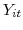Y_{it}