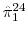 \hat{\pi}_{1}^{24}