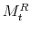  M_{t}^{R}% 