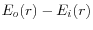 E_o (r)-E_i (r)