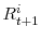  R_{t+1}^{i}