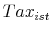  Tax_{ist}