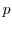 p