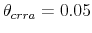  \theta_{crra}=0.05