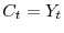  C_{t}=Y_{t}