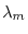  \lambda_{m}