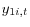 y_{1i,t} 