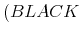  % (BLACK