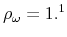  \rho _{\omega }=1.\footnote{% They do not include the $(1-E_{it})$\ terms in their specification.}
