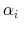 \alpha_{i}\ 