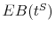  EB(t^{S})