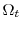  \Omega_{t}