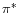 \pi^{\ast}