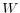 W