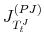  J_{T_{t}^{J}}^{(PJ)}