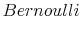 \displaystyle Bernoulli