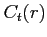 $C_{t}(r)$