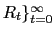 $ R_{t}\}_{t=0}^{\infty}$