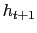 $ h_{t+1}$