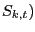$ S_{k,t})$
