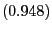 $ (0.948)$