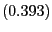 $ (0.393)$