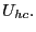 $ U_{hc}.$