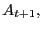 $ A_{t+1},$