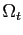 $ \Omega_{t}$