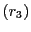 $ \left( r_{3}\right) $