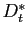 $ D_{t}^{\ast}$