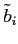 $\tilde{b}_{i}$