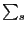$ \sum_{s}$