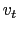 $v_{t}$