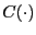 $ C(\cdot)$