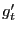 $ g^{\prime}_{t}$
