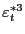 $ \varepsilon_{t}^{\ast3}$
