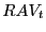 $ RAV_{t}$