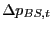 $ \Delta p_{BS,t} $