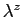 $ \lambda^{z}$