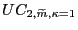 $ UC_{2,\widetilde{m},\kappa=1}$