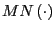 $ MN\left( \cdot\right) $