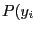 $ P(y_{i}$