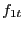 $ f_{1t}$