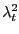 $ \lambda^{2}_{t}$