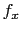 $ f_{x}$